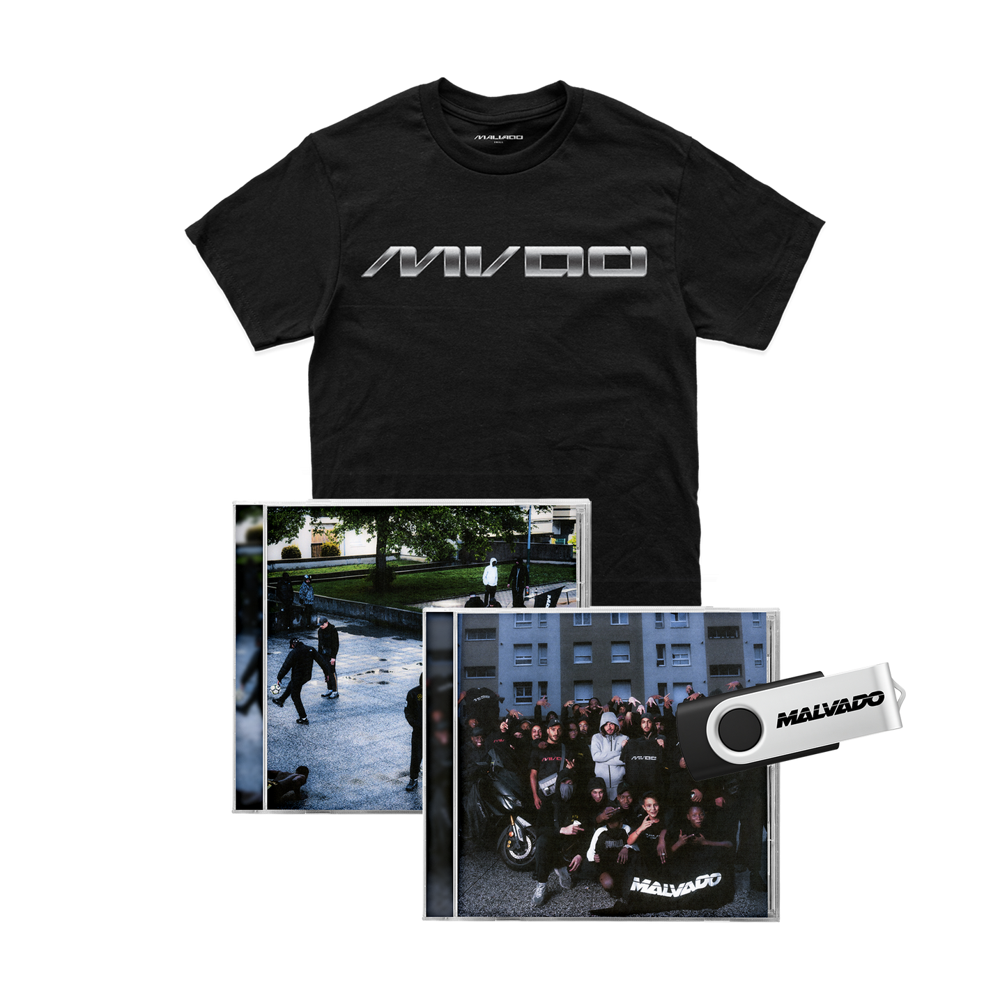 MÉGAPACK MALVADO 2CD + Clé USB + invitation release party (places limitées)