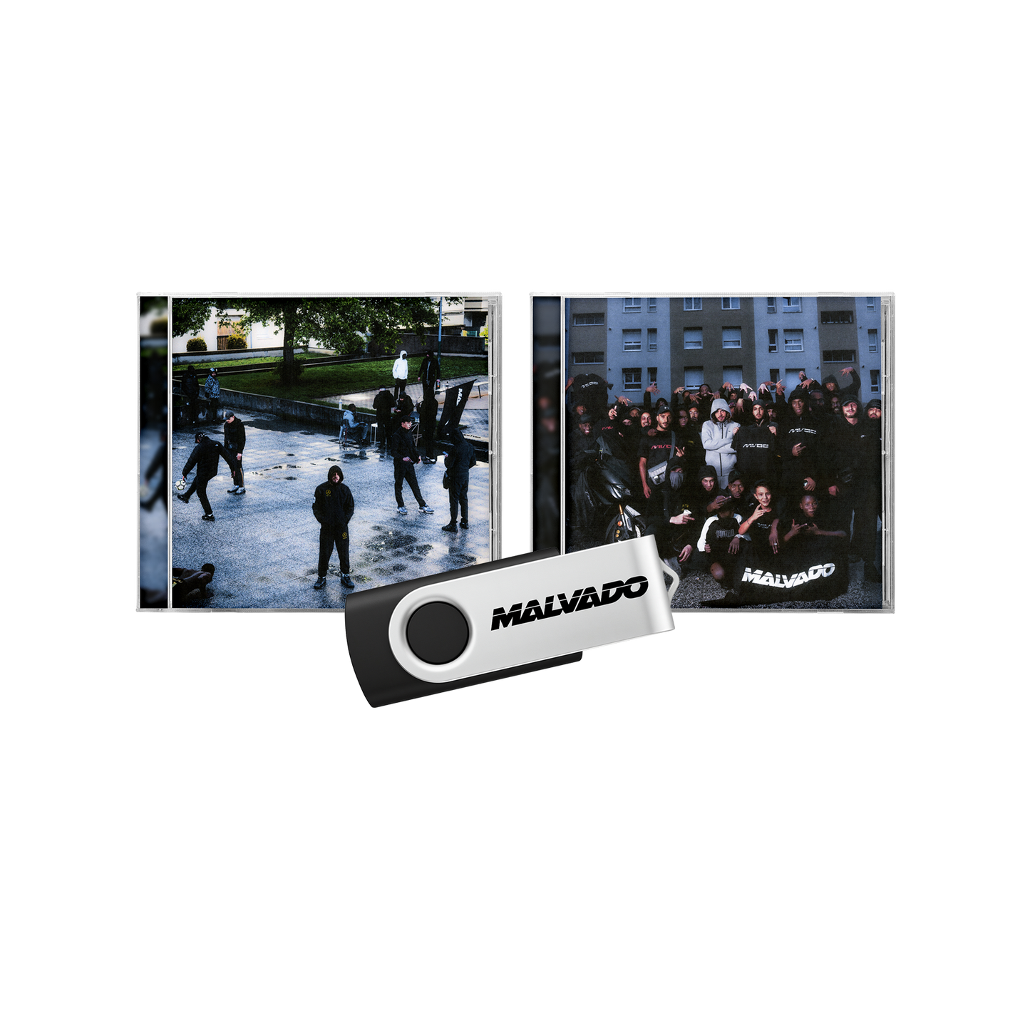 MÉGAPACK MALVADO 2CD + Clé USB + invitation release party (places limitées)