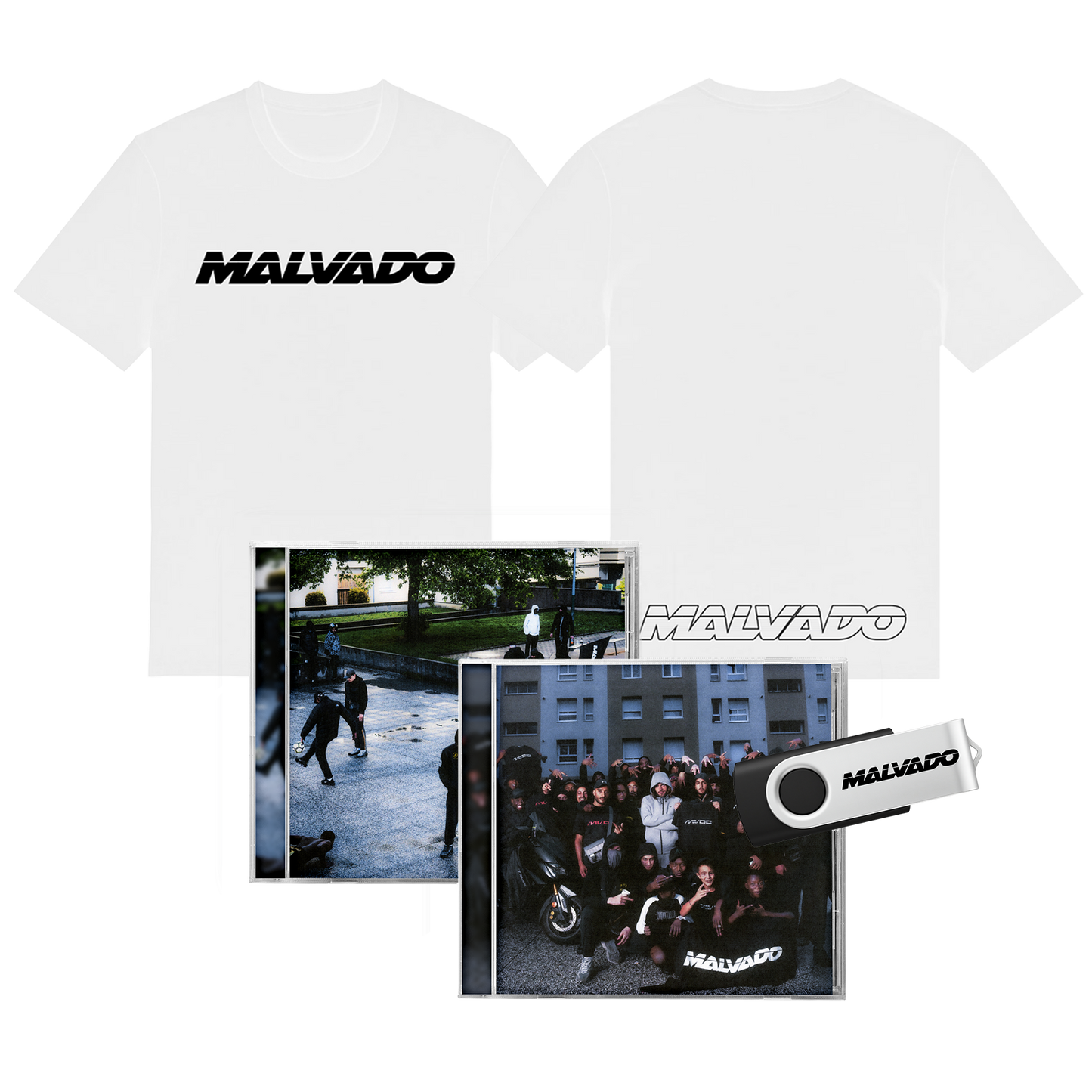 MÉGAPACK MALVADO 2CD + Clé USB + invitation release party (places limitées)