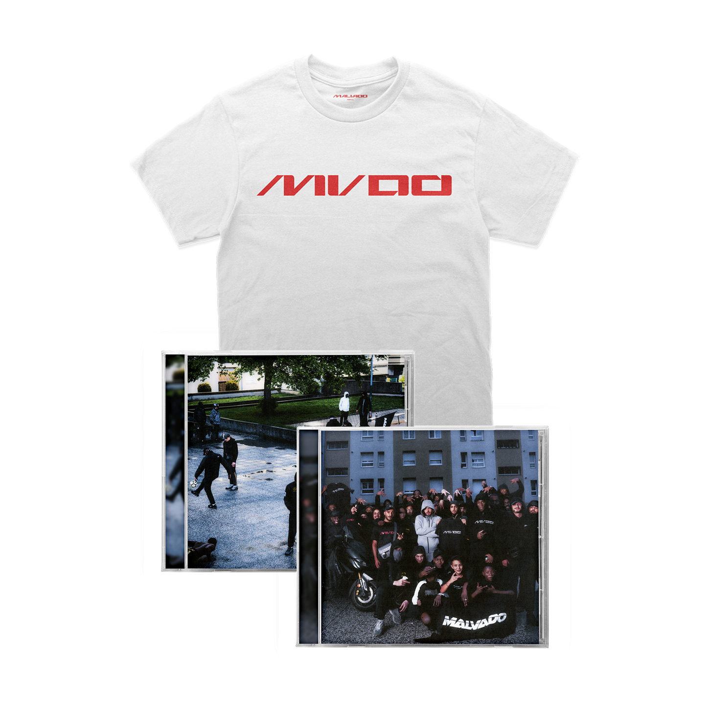 CD OFFICIEL + CD COVER ALTERNATIVE + T-SHIRT (au choix)