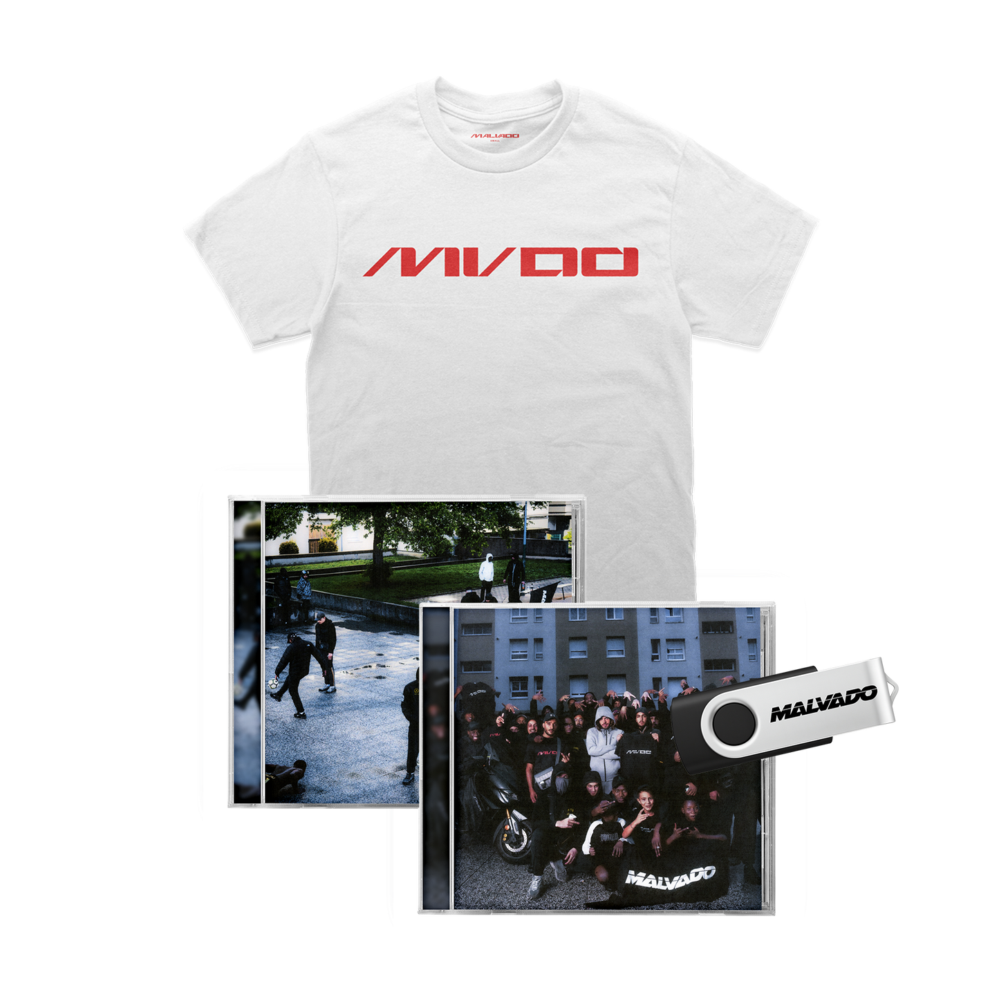 MÉGAPACK MALVADO 2CD + Clé USB + invitation release party (places limitées)