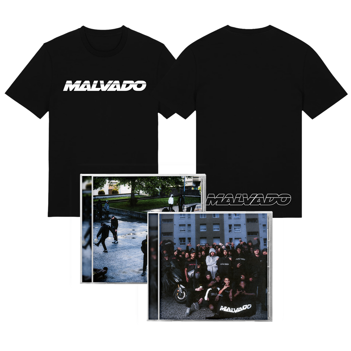 CD OFFICIEL + CD COVER ALTERNATIVE + T-SHIRT (au choix)