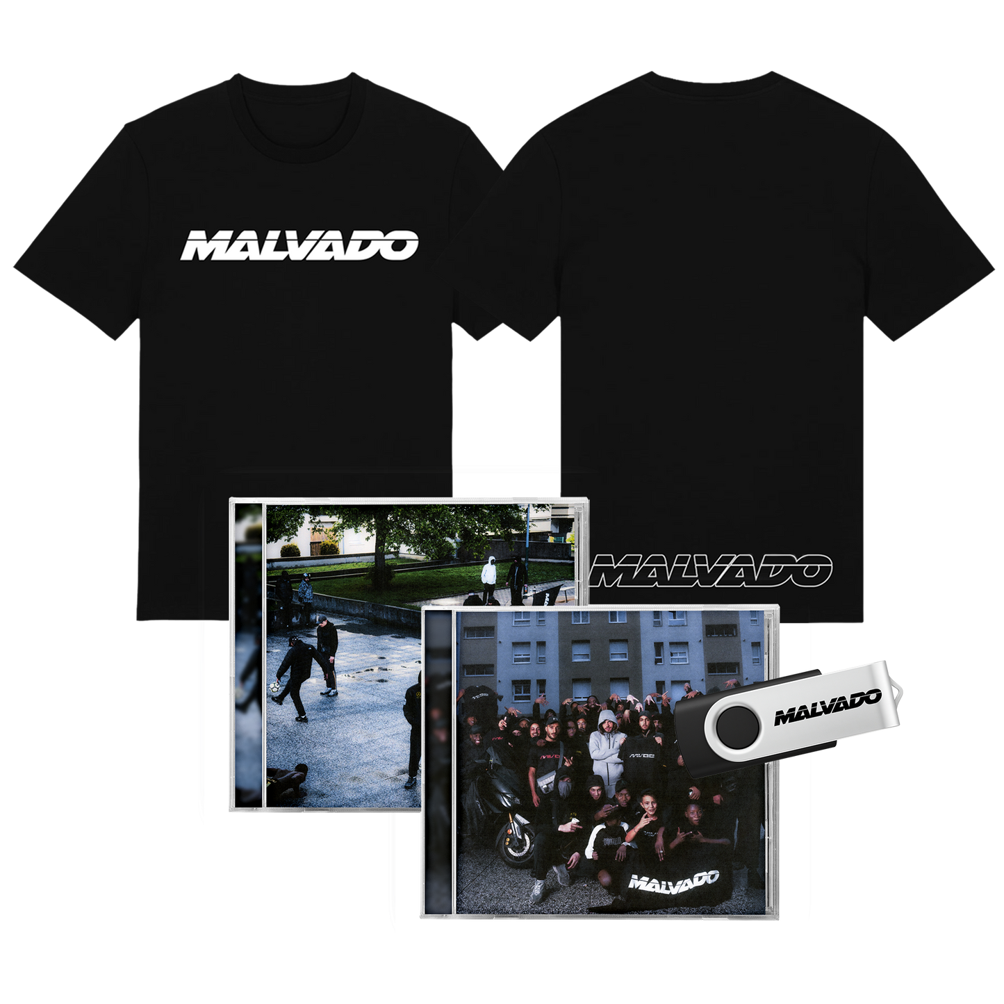MÉGAPACK MALVADO 2CD + Clé USB + invitation release party (places limitées)