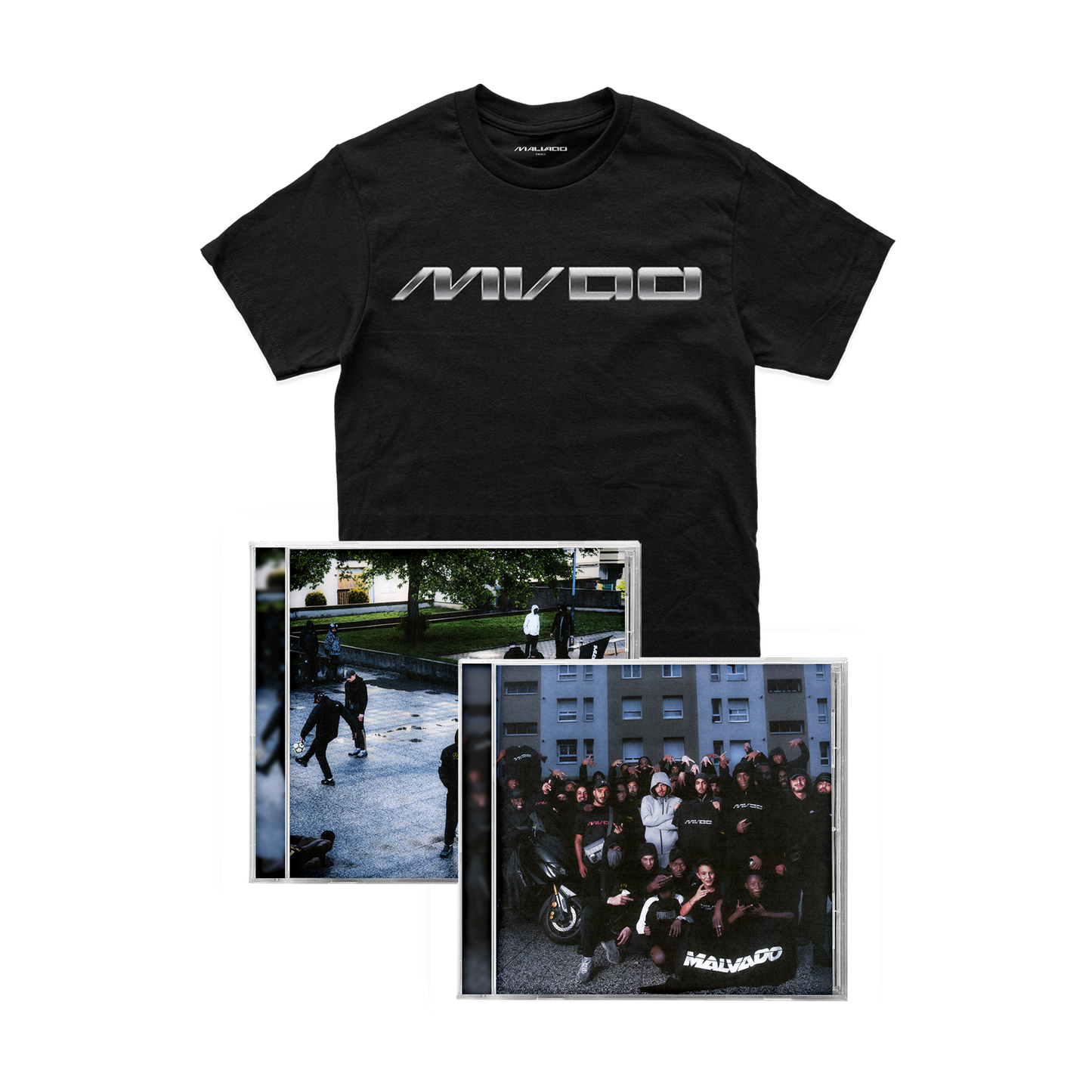 CD OFFICIEL + CD COVER ALTERNATIVE + T-SHIRT (au choix)