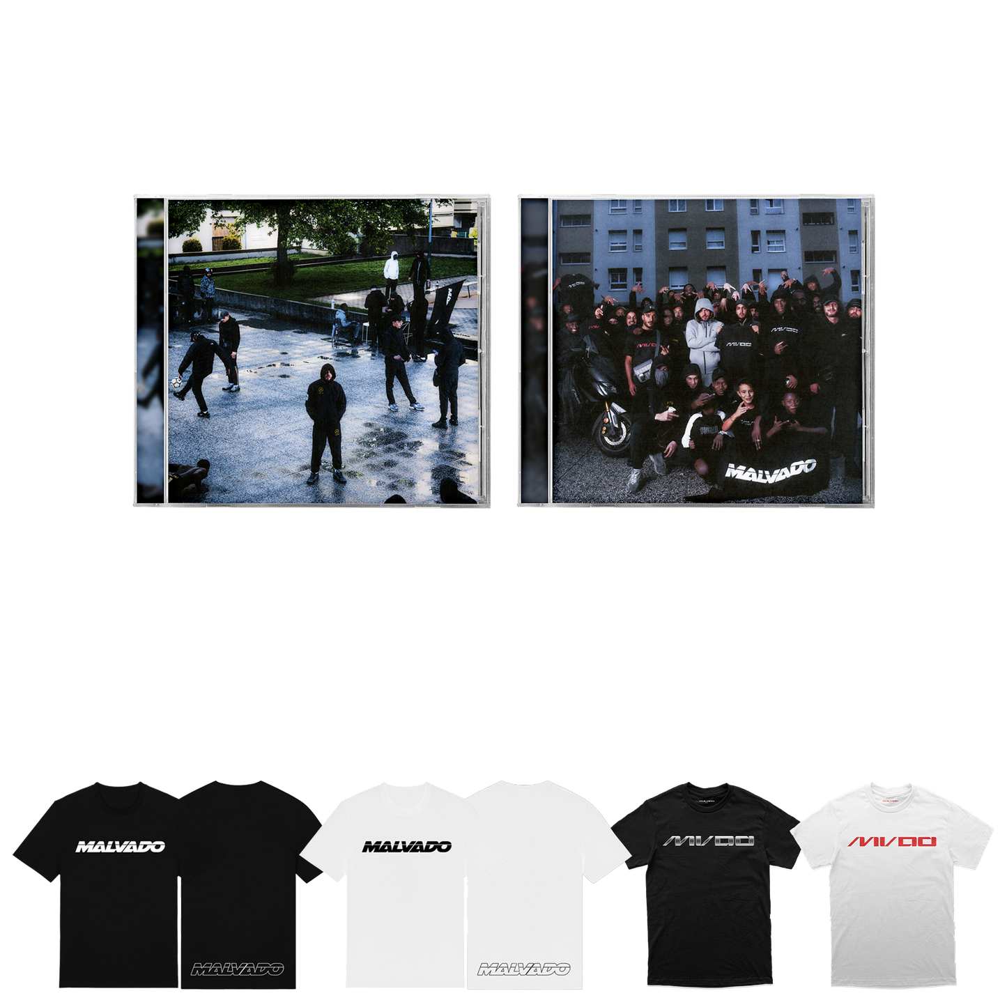 CD OFFICIEL + CD COVER ALTERNATIVE + T-SHIRT (au choix)