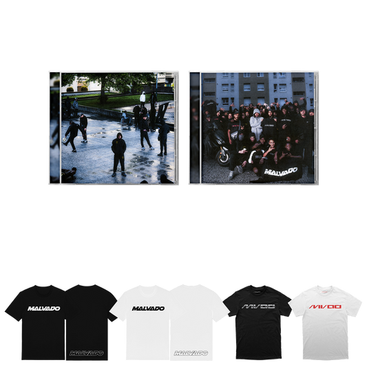 CD OFFICIEL + CD COVER ALTERNATIVE + T-SHIRT (au choix)